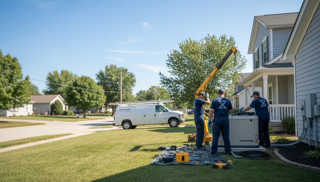 Generator Installation in Three Oaks, MI near me